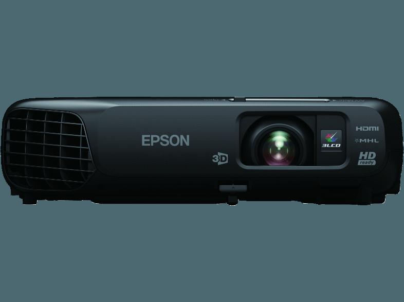 EPSON EH-TW570 Beamer (HD-ready, 3D, 3.000 Lumen, 3LCD-Technologie, RGB-Flüssigkristallverschluss), EPSON, EH-TW570, Beamer, HD-ready, 3D, 3.000, Lumen, 3LCD-Technologie, RGB-Flüssigkristallverschluss,