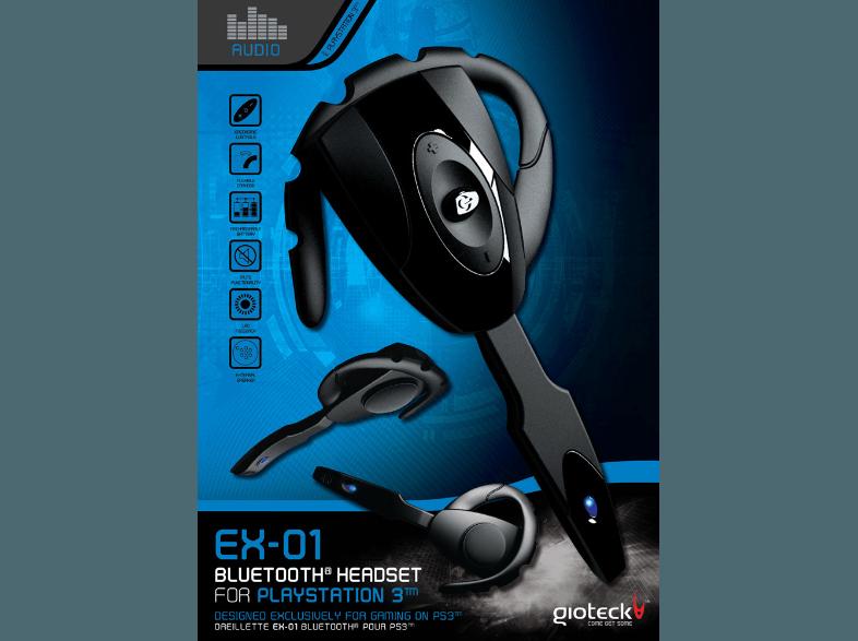 GIOTECK EX-01 Bluetooth Wireless Headset Mono, GIOTECK, EX-01, Bluetooth, Wireless, Headset, Mono