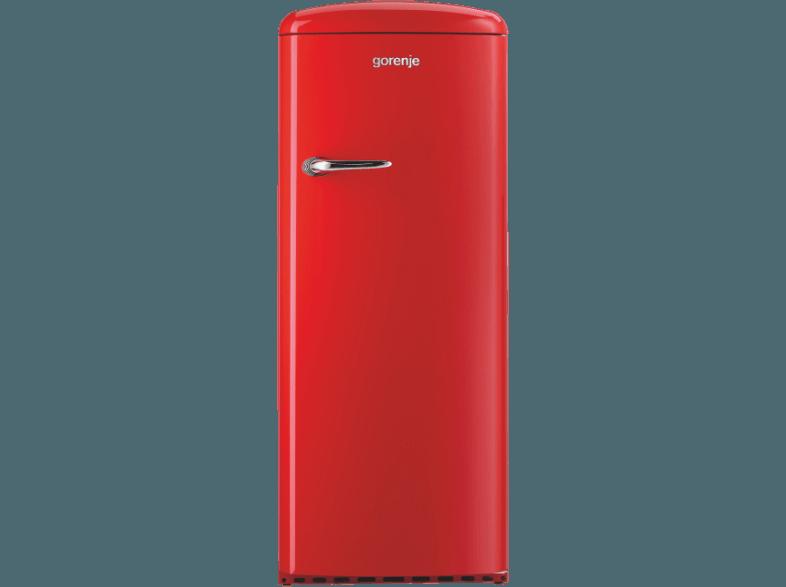 GORENJE RB60299ORD Kühlschrank (A  , 1540 mm hoch, Rot)