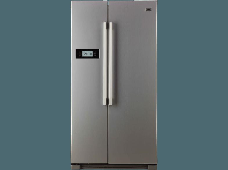HAIER HRF628DS7 Side-by-Side (365 kWh/Jahr, A  , 1790 mm hoch, Silber)
