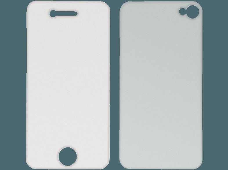 HAMA 106623 Back-/Frontcover-Folie Schutzfolie iPhone 4/4S