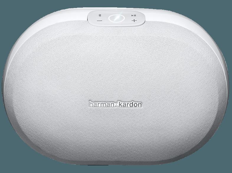 HARMAN KARDON Omni 20 - Drahtloser Lautsprecher (App-steuerbar, IEEE 802.11b/g/n, Weiß)