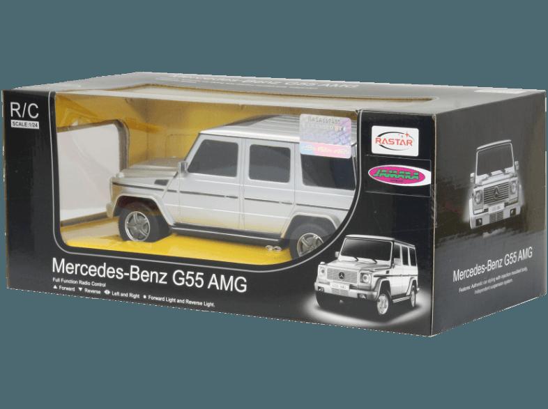 JAMARA 404016 Mercedes G55 AMG 1:24 Silber