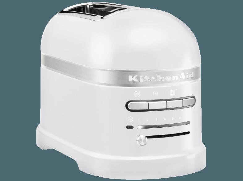 KITCHENAID 5KMT2204EFP Artisan Toaster Weiß/Silber (1.25 kW, Schlitze: 2)