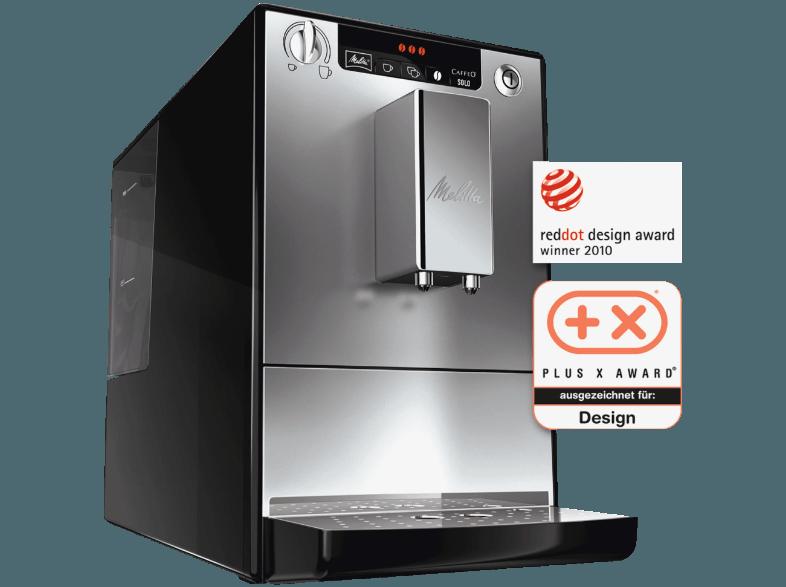 MELITTA E 950-103 Caffeo Solo Espresso-/Kaffeevollautomat (Stahl-Kegelmahlwerk, 1.2 Liter, Silber)