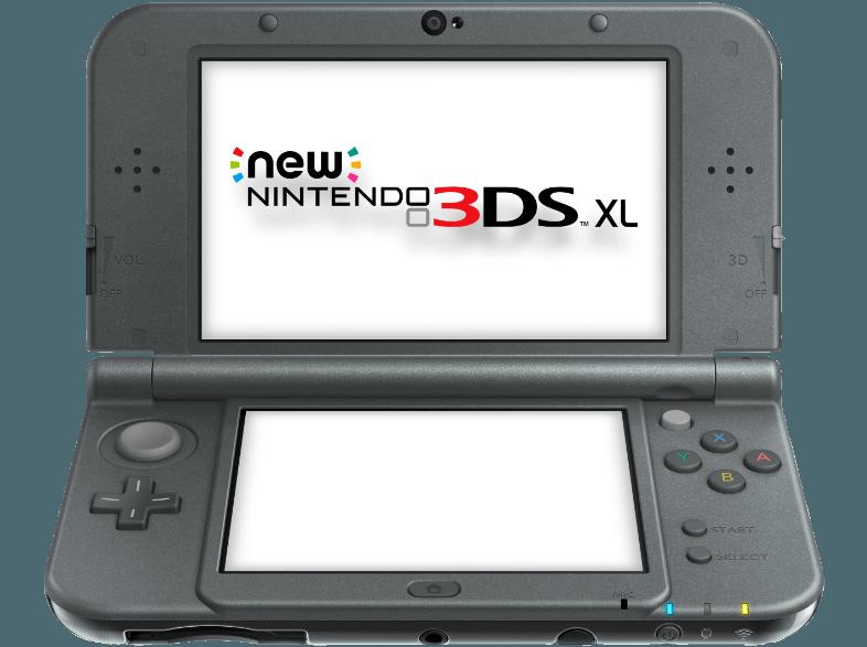 New Nintendo 3DS XL Metallic Schwarz, New, Nintendo, 3DS, XL, Metallic, Schwarz