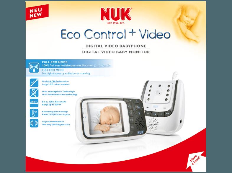 NUK 1942156284 Eco Control plus Video, NUK, 1942156284, Eco, Control, plus, Video