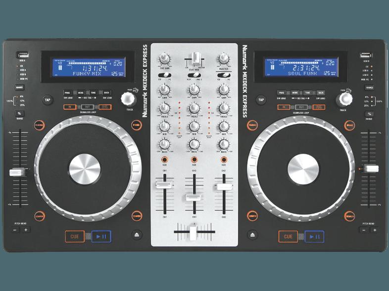 NUMARK Mixdeck Express DJ-System mit CD,MP3,USB