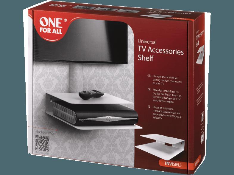 ONE FOR ALL Universal TV Accessories Shelf, ONE, FOR, ALL, Universal, TV, Accessories, Shelf