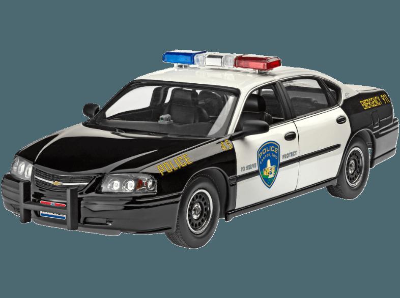 REVELL 67068 Chevy Impala Police Schwarz, Weiß, REVELL, 67068, Chevy, Impala, Police, Schwarz, Weiß