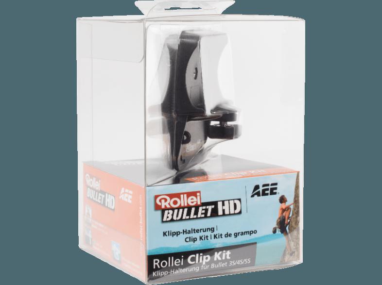 ROLLEI Clip Kit für Bullet 3s/4s/5s Clip-Halterung Cliphalterung,