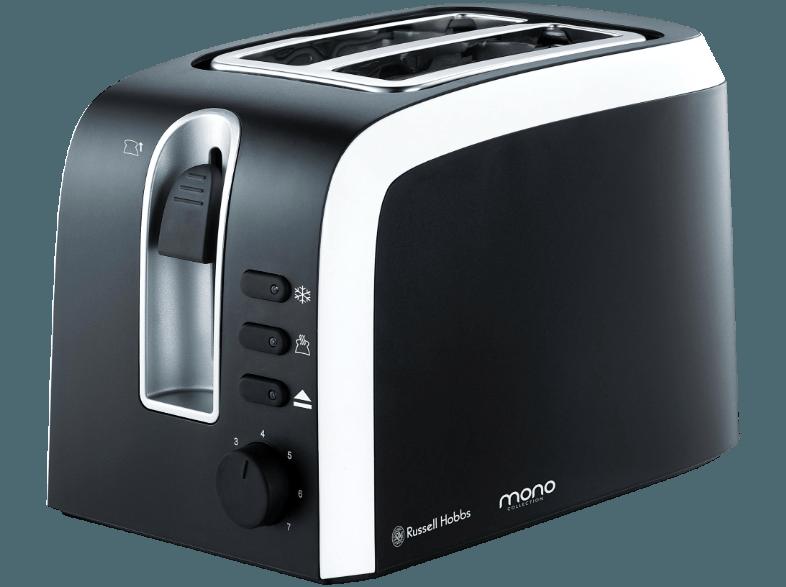 RUSSELL HOBBS 18535-56 MONO Toaster Schwarz (930 Watt, Schlitze: 2)