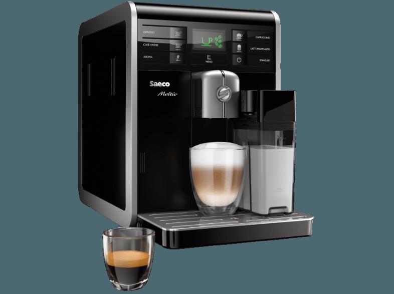 SAECO HD8769/01 Moltio Kaffeevollautomat (Keramikmahlwerk, 1.9 Liter/Jahr, Schwarz matt), SAECO, HD8769/01, Moltio, Kaffeevollautomat, Keramikmahlwerk, 1.9, Liter/Jahr, Schwarz, matt,