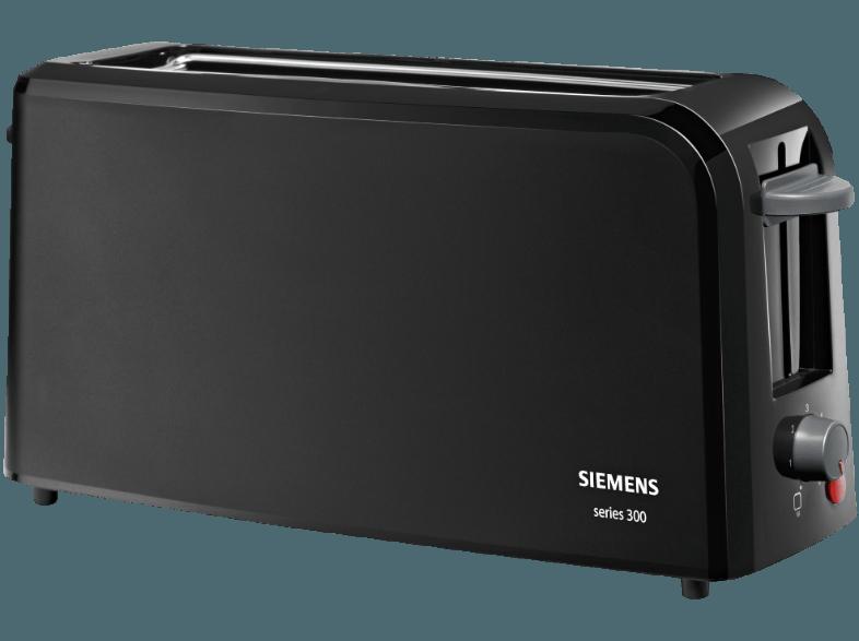 SIEMENS TT 3A0003 Toaster Schwarz (980 Watt, Schlitze: 1)