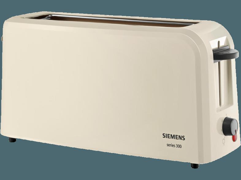 SIEMENS TT 3A0007 Toaster  (980 Watt, Schlitze: 1)