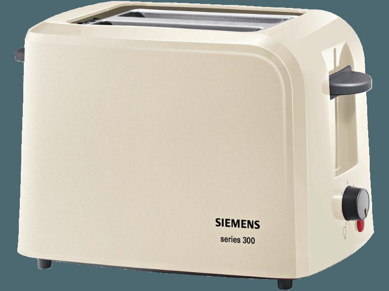 SIEMENS TT 3A0107 Toaster Creme (980 Watt, Schlitze: 2), SIEMENS, TT, 3A0107, Toaster, Creme, 980, Watt, Schlitze:, 2,