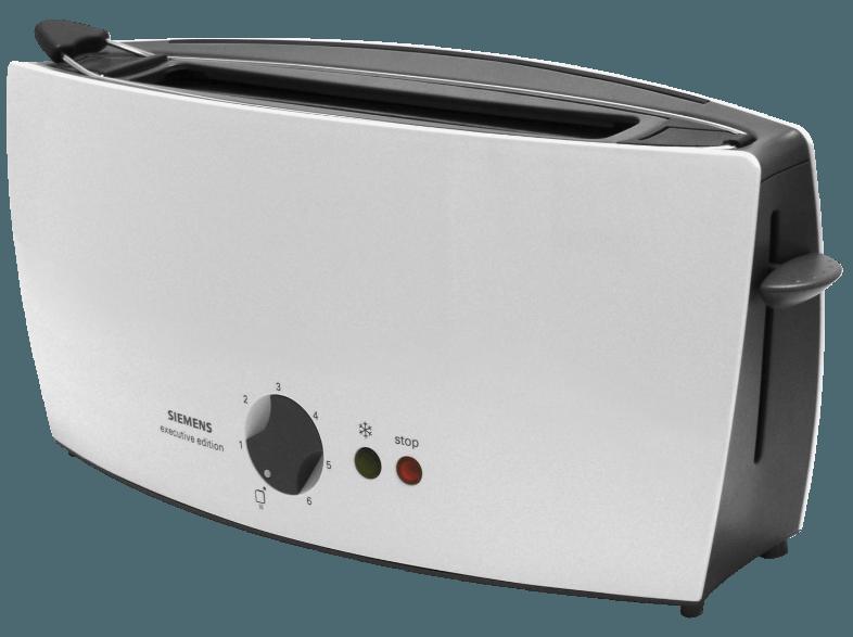 SIEMENS TT60101 Toaster Weiß (900 Watt, Schlitze: 1)