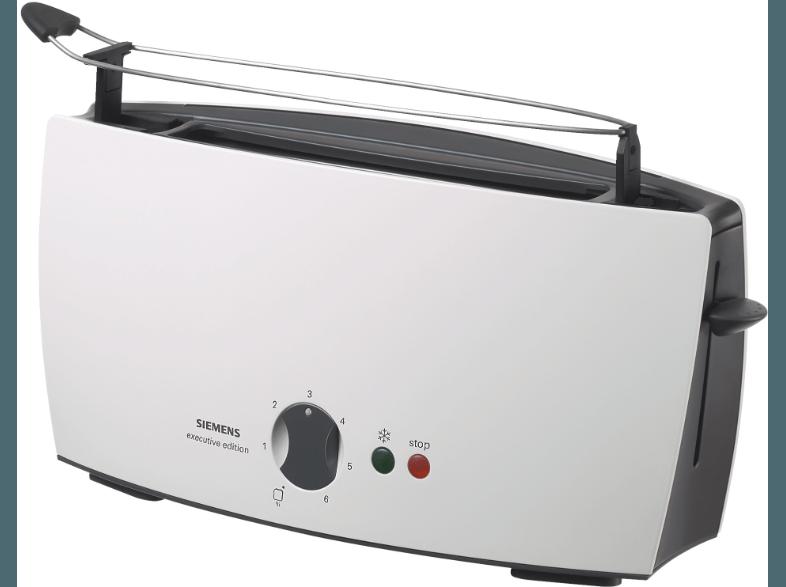SIEMENS TT60101 Toaster Weiß (900 Watt, Schlitze: 1), SIEMENS, TT60101, Toaster, Weiß, 900, Watt, Schlitze:, 1,