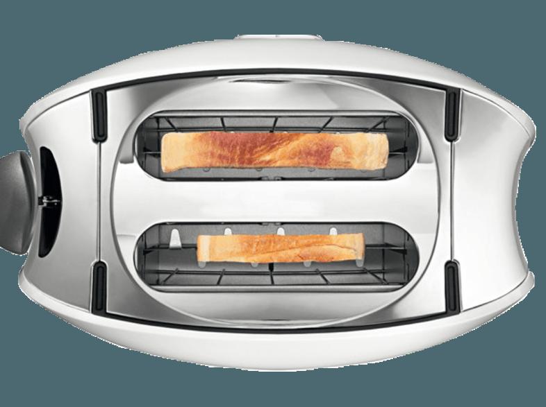 SIEMENS TT63101 Toaster Weiß/Chrom (900 Watt, Schlitze: 2), SIEMENS, TT63101, Toaster, Weiß/Chrom, 900, Watt, Schlitze:, 2,