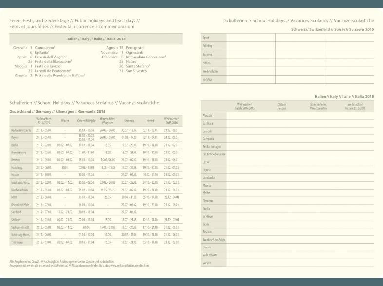 SIGEL C1511 Conceptum 2015 Tageskalender