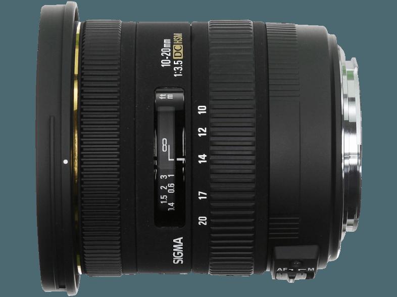 SIGMA 10-20mm F3,5 EX DC HSM Canon Weitwinkel für Canon EF (10 mm- 20 mm, f/3.5)
