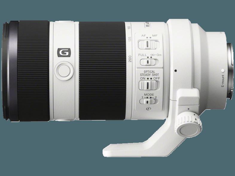 SONY FE 70-200mm F4 G OSS Tele-Zoomobjektiv SEL70200G Telezoom für Sony E-Mount (70 mm-200 mm, f/4)