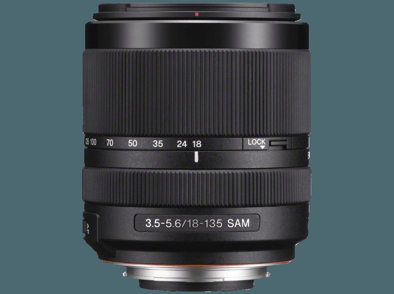 SONY SAL 18-135mm DT SAM Telezoom für Sony A-Mount (18 mm- 135 mm, f/3.5-5.6)