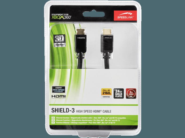 SPEEDLINK SHIELD-3 High Speed HDMI Kabel mit Ethernet, SPEEDLINK, SHIELD-3, High, Speed, HDMI, Kabel, Ethernet