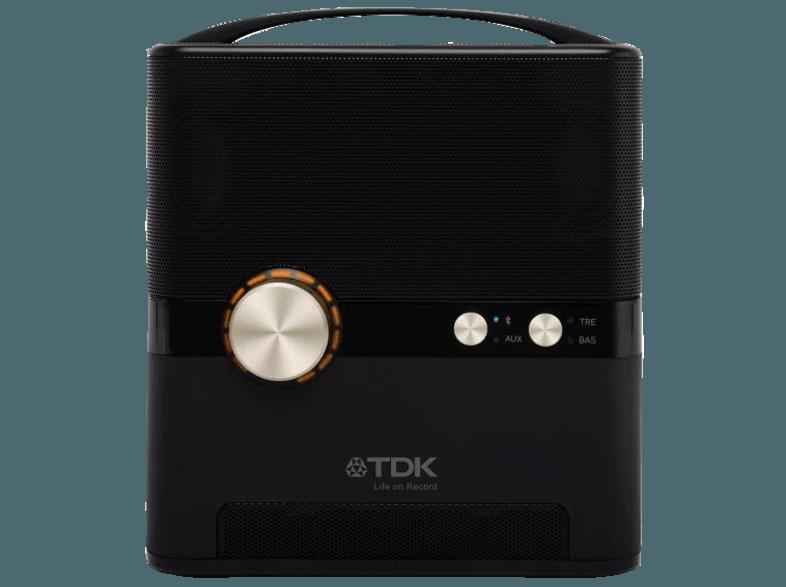 TDK A360 Portable Tragbarer Bluetooth-Lautsprecher Schwarz, TDK, A360, Portable, Tragbarer, Bluetooth-Lautsprecher, Schwarz