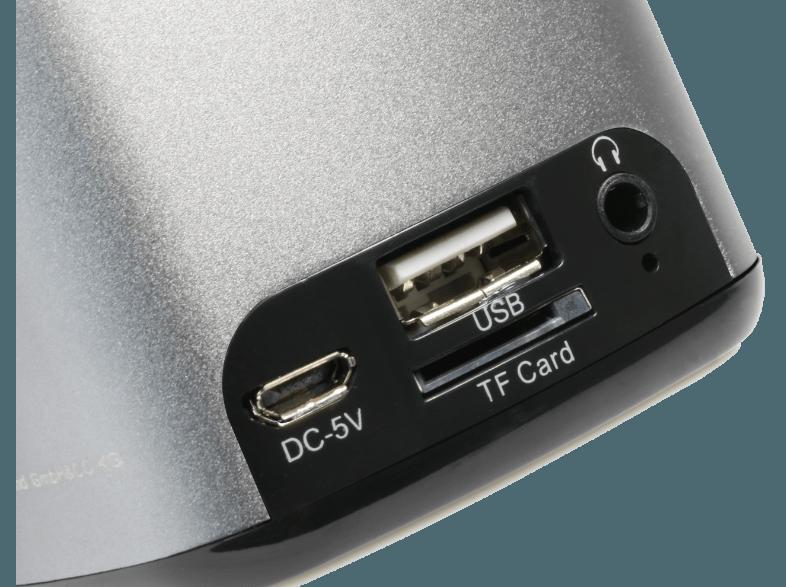 TECHNAXX NFC-X6 Bluetooth Lautsprecher Silber