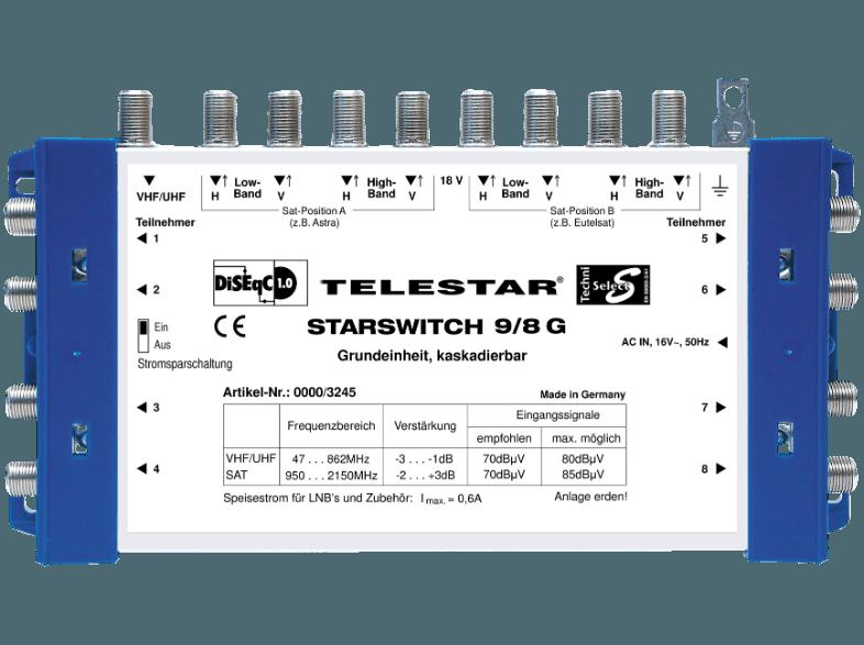 TELESTAR 5222522 Starswitch 9/8 G