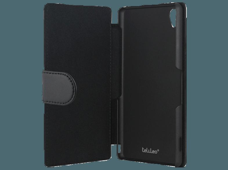 TELILEO 0310 Touch Case Hochwertige Echtledertasche Xperia Z3