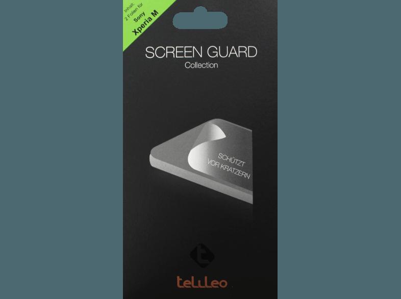 TELILEO 0878 Screen Guard Schutzfolie (Sony Xperia M)