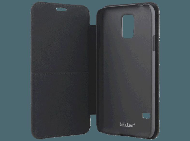 TELILEO 3147 Fine Case Hochwertige Echtledertasche Galaxy S5