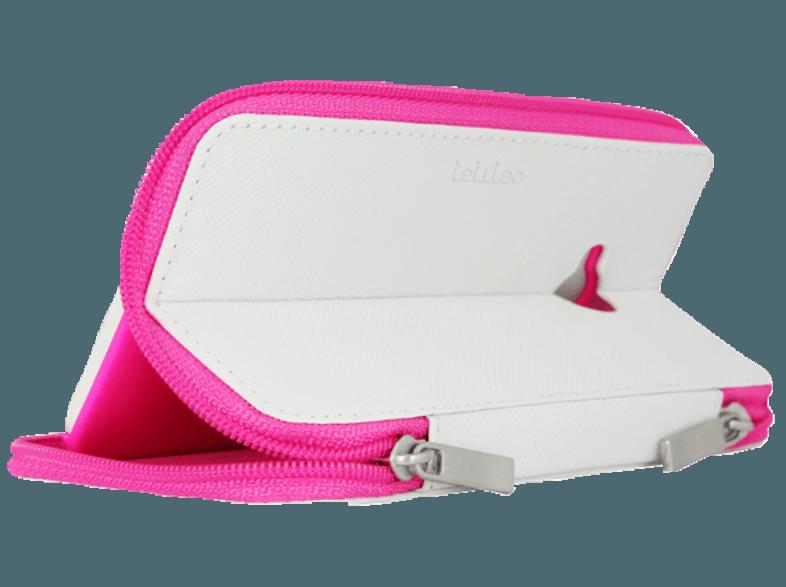 TELILEO 3529 Zip Case Hochwertige Echtledertasche One