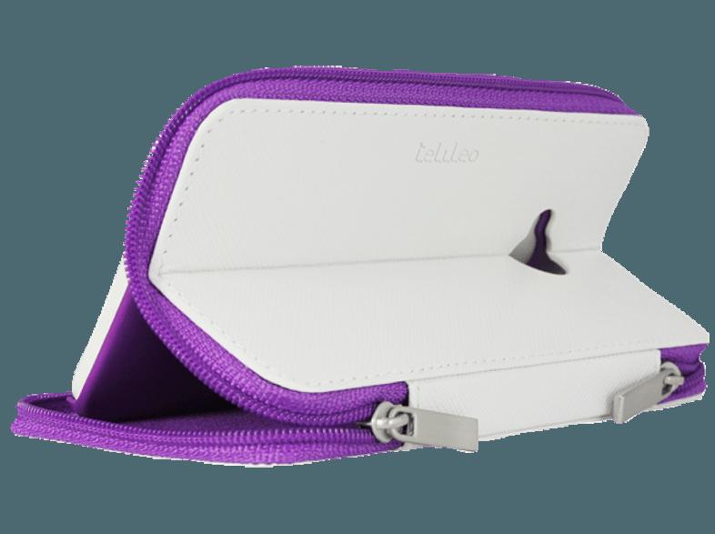 TELILEO 3532 Zip Case Hochwertige Echtledertasche One