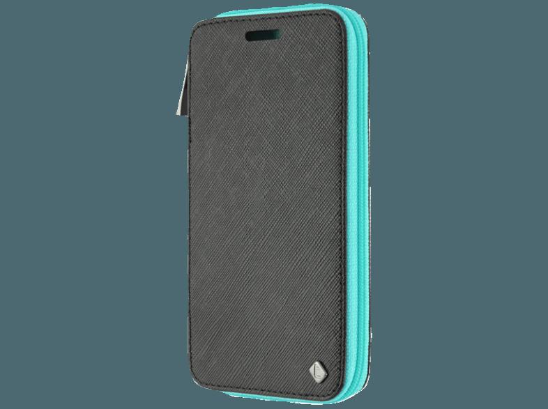 TELILEO 3548 Zip Case Hochwertige Echtledertasche Galaxy S4