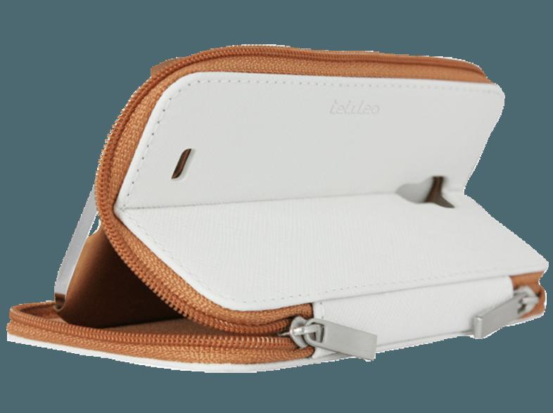 TELILEO 3550 Zip Case Hochwertige Echtledertasche One