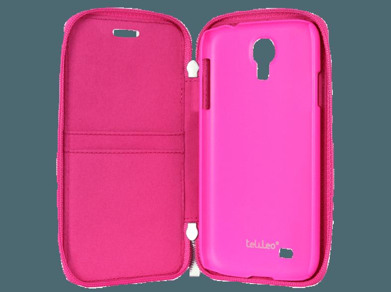 TELILEO 3551 Zip Case Hochwertige Echtledertasche Galaxy S4