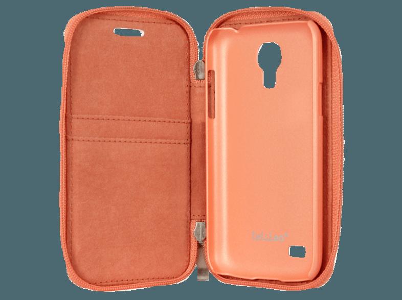 TELILEO 3574 Zip Case Hochwertige Echtledertasche Galaxy S4 mini