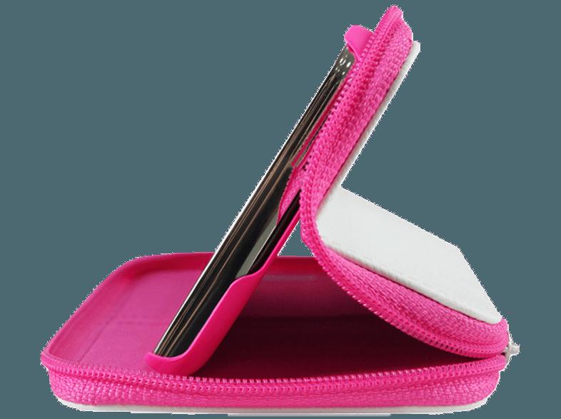 TELILEO 3651 Zip Case Hochwertige Echtledertasche Galaxy S5