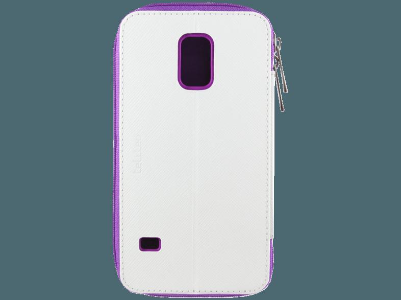 TELILEO 3652 Zip Case Hochwertige Echtledertasche Galaxy S5