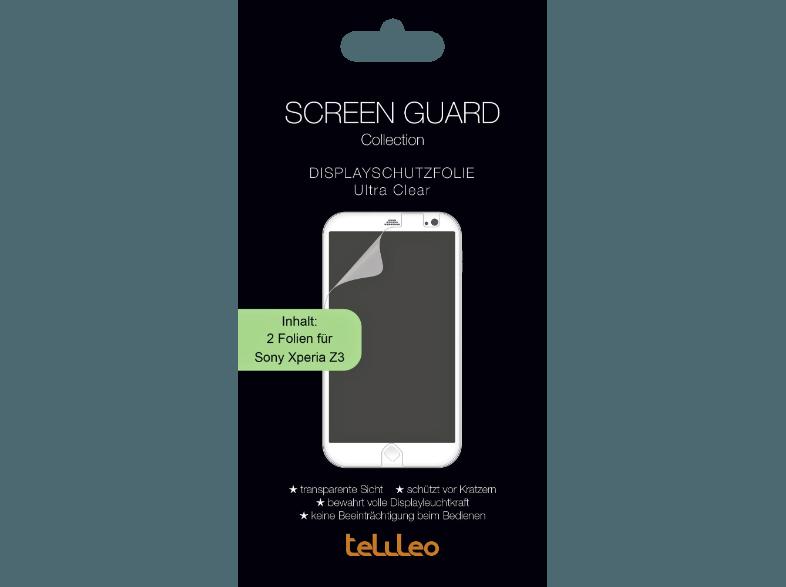 TELILEO 3880 Screen Guard Schutzfolie (Sony Xperia Z3)