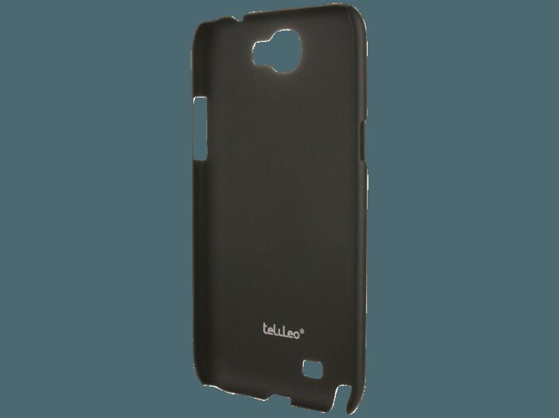 TELILEO Back Case/Hartschale für Samsung Galaxy Note 2 (schwarz) Hartschale