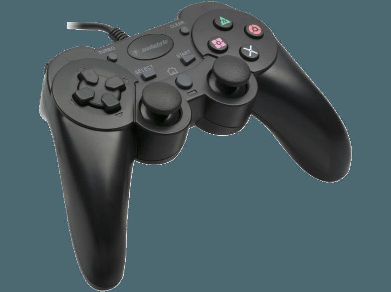 VENOM Blu:Con - Kabelgebundener PS3 Controller - 3m Kabellänge - schwarz