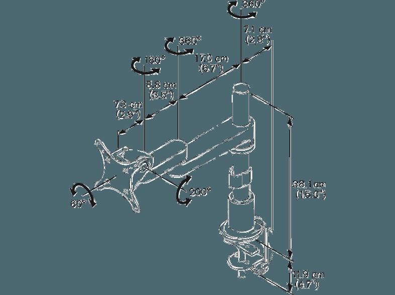 VOGEL'S PFD 8523 Monitor-Halterung