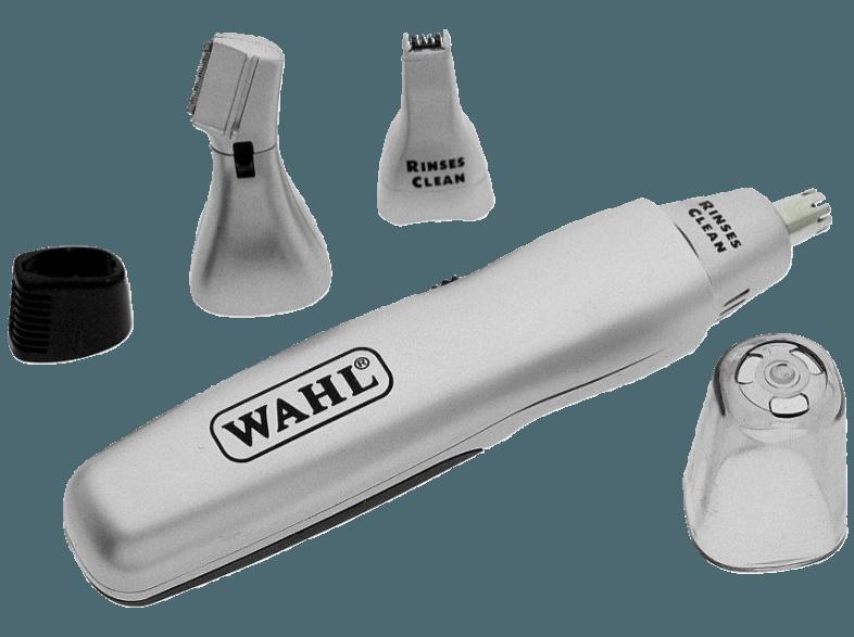WAHL 5545-2416 (Nasen-/ Ohrhaarentferner, Silber, Batteriebetrieb)