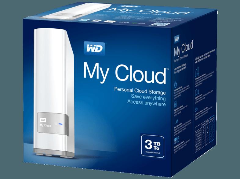 WD WDBCTL0030HWT-EESN My Cloud  3 TB 3.5 Zoll extern