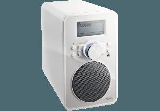 PEAQ PDR210-W Internetradio (FM, UKW, FM, UKW, Weiß)