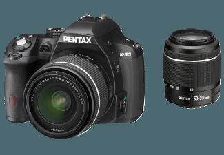 PENTAX K-50    Objektiv 18-55 mm, 50-200 mm f/3.5-5.6, f/4-5.6 (16.3 Megapixel, CMOS)